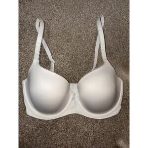 Victoria Secret Body by Victoria Lined Demi Bra 32DDD White 32 DDD F70 Lingerie